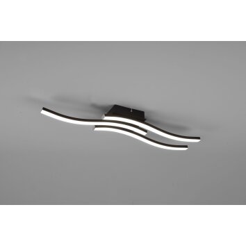 Reality Route Taklampa LED Svart, 3-ljuskällor