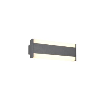 Trio DAWSON Vägglampa LED Antracit, 1-ljuskällor