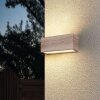 Trio MAYENNE Vägglampa Trä ljus, 2-ljuskällor