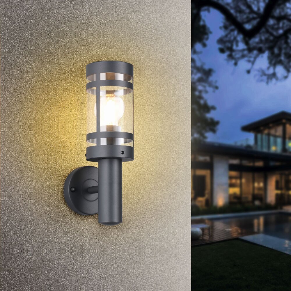 Reality PALOMA Vägglampa Antracit, 1-ljuskällor main product photo