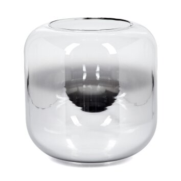 Lauden Reservglas, reservdel 20 cm Krom, Klart, Rökfärger Lauden Reservglas, reservdel 20 cm Krom, Klart, Rökfärger