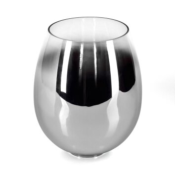 Lampskärm i glas  Vevino Reservglas, reservdel Krom, Klart, Rökfärger