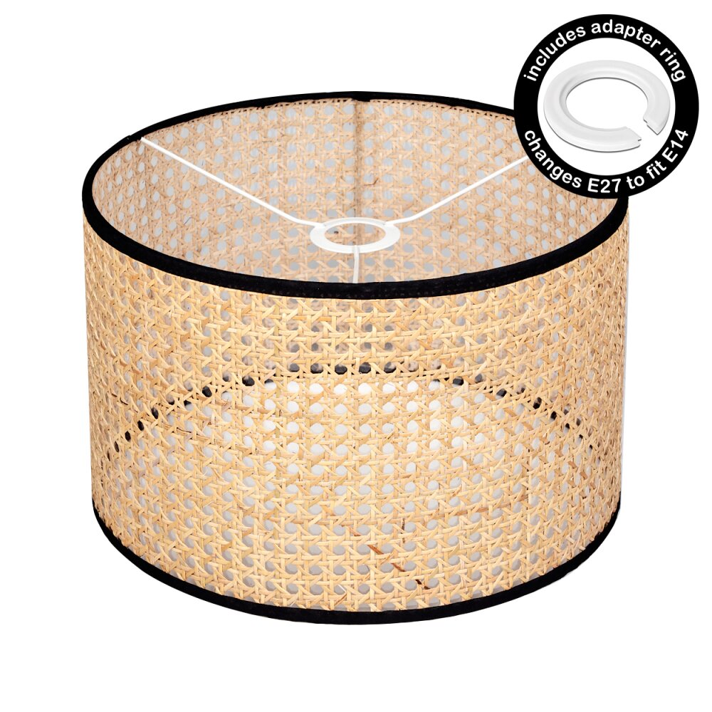 Ramila reservdel, Lampskärm Naturfärger, Svart main product photo