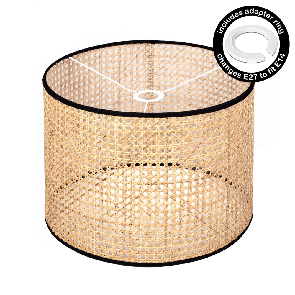 Ramila reservdel, Lampskärm Beige, Svart main product photo