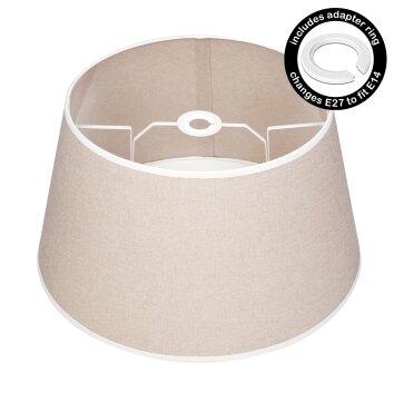 Bassagoda reservdel, Lampskärm Beige, Naturfärger