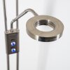Donna strålkastare, Golvlampa LED Nickel matt, 1-ljuskällor