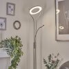 Donna strålkastare, Golvlampa LED Nickel matt, 2-ljuskällor