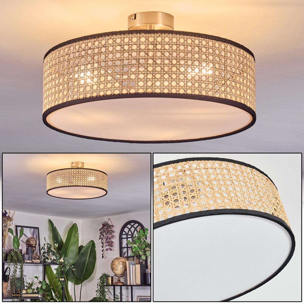 Foggia Taklampa Nickel matt, 3-ljuskällor main product photo