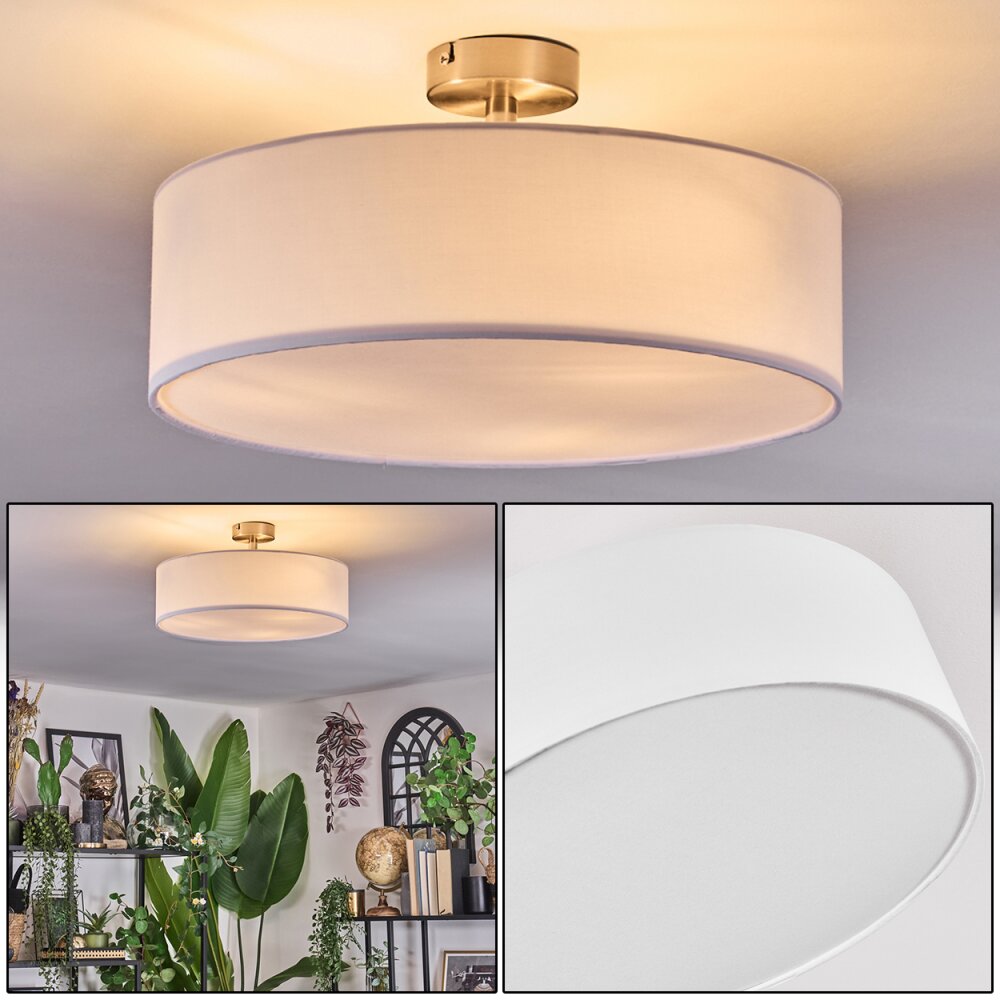 Foggia Taklampa Nickel matt, 3-ljuskällor main product photo