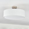 Foggia Taklampa Nickel matt, 3-ljuskällor