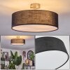 Foggia Taklampa Nickel matt, 3-ljuskällor