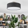 Foggia Taklampa Nickel matt, 3-ljuskällor