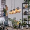Koyoto Pendellampa, kullampa, Pendelbelysning Amber, 3-ljuskällor