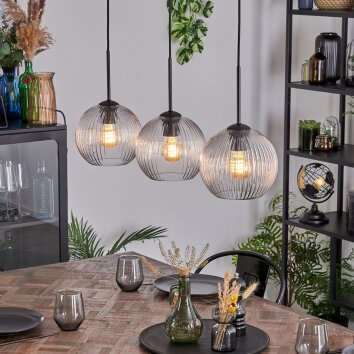 Koyoto Pendellampa, kullampa, Pendelbelysning Klart, 3-ljuskällor