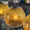 Koyoto Pendellampa, kullampa, Pendelbelysning Guld, Klart, 3-ljuskällor