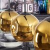 Ripoll Pendellampa, kullampa, Pendelbelysning Guld, 3-ljuskällor