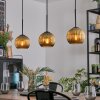 Koyoto Pendellampa, kullampa, Pendelbelysning Guld, 3-ljuskällor