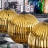 Koyoto Pendellampa, kullampa, Pendelbelysning Guld, 3-ljuskällor