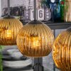 Ripoll Pendellampa, kullampa, Pendelbelysning Guld, 3-ljuskällor