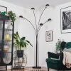 Nikkala Golvlampa Krom, Svart, 5-ljuskällor
