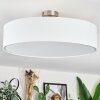 Foggia Taklampa Nickel matt, 3-ljuskällor