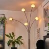 Nikkala Golvlampa Krom, Svart, 5-ljuskällor