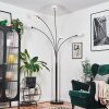 Nikkala Golvlampa Krom, Svart, 5-ljuskällor