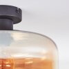 Boza Taklampa Amber, 1-ljuskällor
