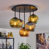 Koyoto Taklampa, kullampa 45 cm Blå, Grön, Kopparfärg, 5-ljuskällor