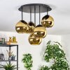 Koyoto Taklampa, kullampa 45 cm Guld, 5-ljuskällor