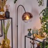 Koyoto Golvlampa Krom, Svart, 1-ljuskällor