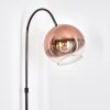 Koyoto Golvlampa Krom, Svart, 1-ljuskällor