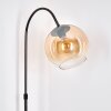 Koyoto Golvlampa, Båglampor Krom, Svart, 1-ljuskällor