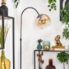 Koyoto Golvlampa Krom, Svart, 1-ljuskällor