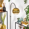 Koyoto Golvlampa Krom, Svart, 1-ljuskällor