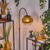 Koyoto Golvlampa Krom, Svart, 1-ljuskällor