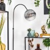 Koyoto Golvlampa Krom, Svart, 1-ljuskällor
