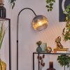 Koyoto Golvlampa Krom, Svart, 1-ljuskällor