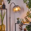 Koyoto Golvlampa Krom, Svart, 1-ljuskällor