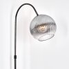 Koyoto Golvlampa Krom, Svart, 1-ljuskällor