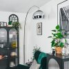 Baloca Golvlampa Krom, Svart, 1-ljuskällor