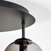 Gastor Taklampa, kullampa 45 cm Rökfärger, 5-ljuskällor