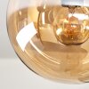 Gastor Taklampa, kullampa 45 cm Amber, 5-ljuskällor