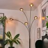 Nikkala Golvlampa Krom, Svart, 5-ljuskällor