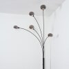 Nikkala Golvlampa Krom, Svart, 5-ljuskällor