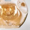 Ripoll Pendellampa, kullampa, Pendellampa Cluster Amber, Guld, Kopparfärg, Rökfärger, 4-ljuskällor