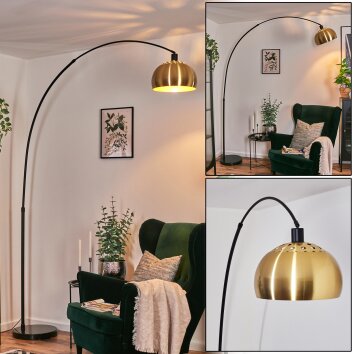 Baloca Golvlampa Svart, 1-ljuskällor