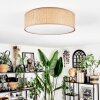 Antillo Taklampa Brun, Naturfärger, Vit, 3-ljuskällor