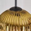 Ripoll Pendellampa, kullampa, Pendellampa Cluster Amber, Krom, Guld, Klart, Kopparfärg, Rökfärger, 4-ljuskällor
