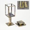 Tieva Sockellampa, gångvägslampa Brun, Guld, 1-ljuskällor